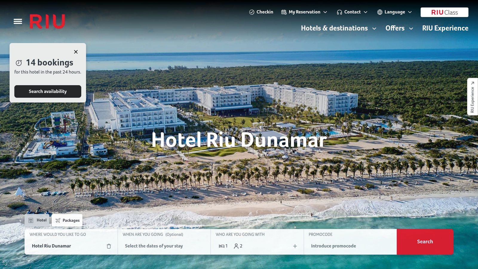 Hotel Riu Dunamar