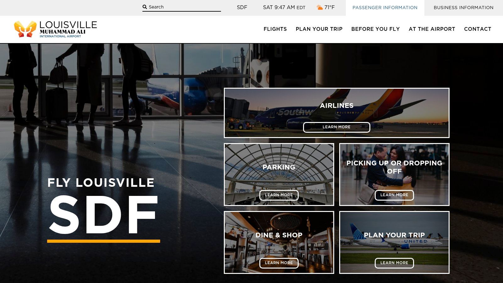 Louisville Muhammad Ali International Airport (SDF)