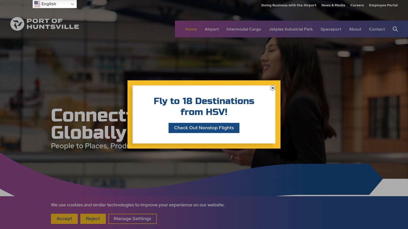 Huntsville International Airport (HSV)