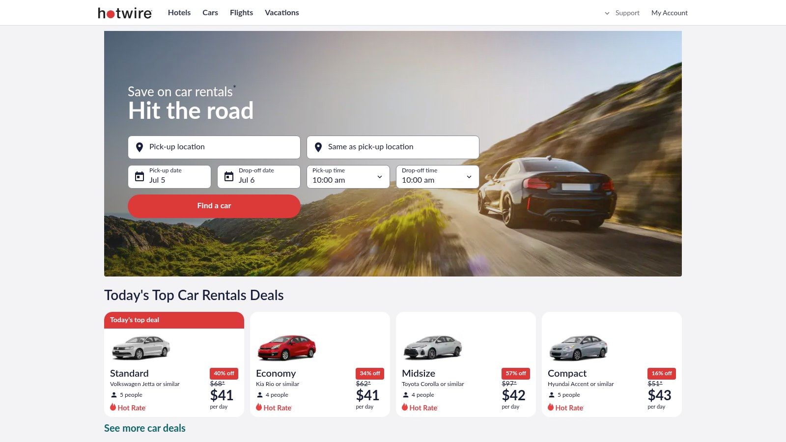 Hotwire (Hot Rate Cars)
