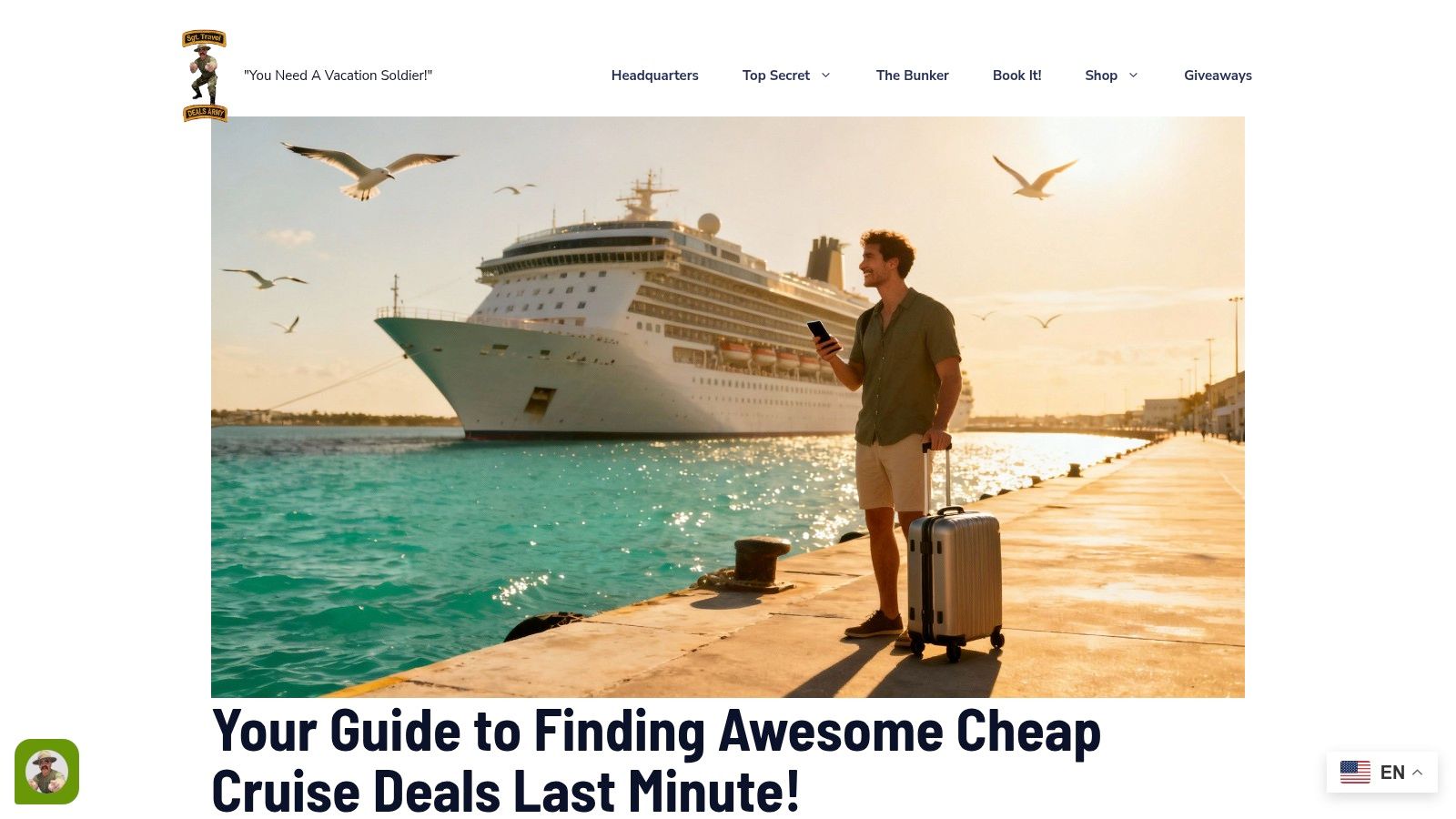 Cheap Cruise Deals Last Minute